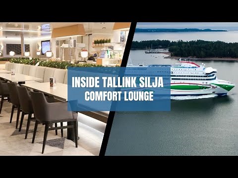 Step Inside Tallink Silja’s Comfort Lounge – Work & Relax in Style at Sea!