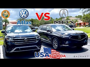 США Цены VW Atlas vs Acura MDX