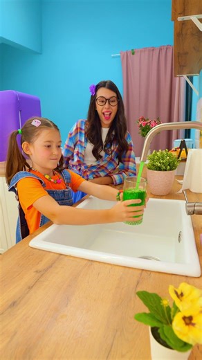 Discover the Rainbow Tap! 🌈🚰 Unbelievable Colorful Water Experience! #shorts