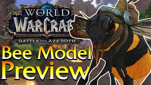 Bee mount/NPC/pet & weapon - In game preview & speculation | World of Warcraft