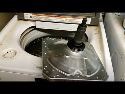 Maytag washer transmission and tub seal replacement