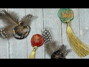 ✨ Easy AMAZING Handmade Wax Seal Tutorial | Beautiful & Simple DIY Embellishments✨