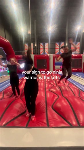 Experience Ninja Warrior Fun with Friends