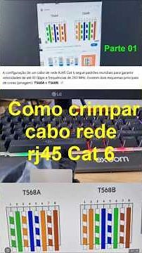 How to crimp an RJ45 Cat 6 network cable