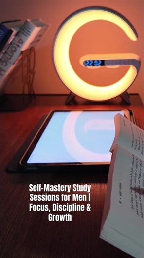 Self-Mastery Study Sessions for Men | Focus, Discipline & Growth