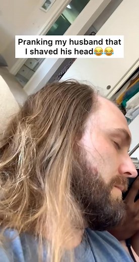 191K views · 1.2K reactions | He has regusee to shave ita time i get rid of his hair #couplestiktok #couplespages #coupleshumor #romanticcouple #husbandandwifejokes | Kameron & Naomi | Facebook