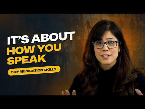 It's about how you Speak | Personal Mastery | Priya Kumar