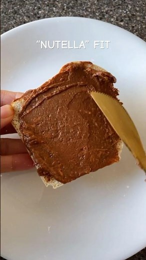Nutella FIT Light, Baja en Calorías, FÁCIL de hacer! Saludable y Natural