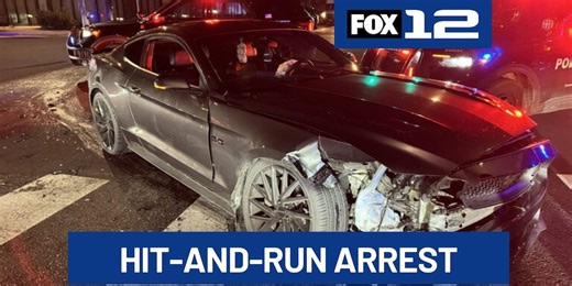 Police arrest 19-year-old suspect in connection to street takeover, hit-and-run in NE Portland