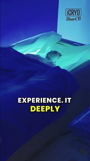 Regain focus and clarity with Zero Body Dry Float therapy at iCRYO Stuart