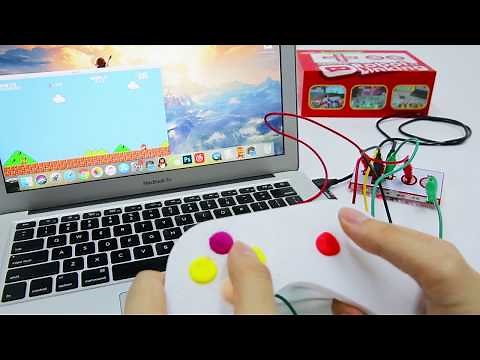 Makey Makey: Fun Computer Control, Super Mario Bros, Pac Man