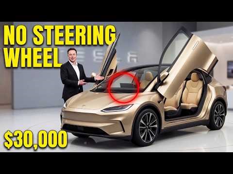 Elon Musk's $30,000 Cybercab Ends Car Payments Forever — No Steering Wheel, No Pedals