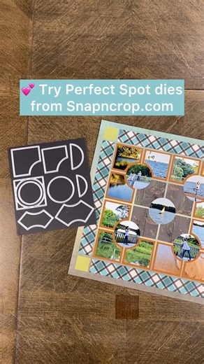 12K views · 168 reactions | Want to play with your scrapbook pages… without the chaos? ✨ Perfect Spot Dies make it easy to add photos, journaling, and decorative pieces in just the right place — and with our grid paper, your layout stays balanced and organized while letting your creativity shine.  Build your page your way, have fun, and see your ideas come to life! #MosaicMoments #ScrapbookInspiration #scrapbookfun #scrapbookideas #uniquescrapbook | MOSAIC MOMENTS | Facebook