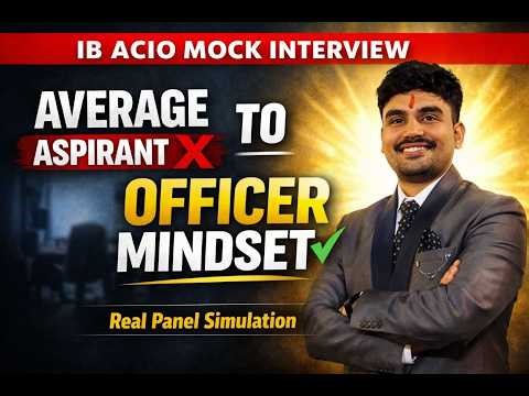 IB ACIO 2025 Mock Interview | Detailed Feedback and DAF Analysis