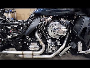 2016 Harley Tri-Glide S&S True Dual Header Install