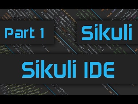 Sikuli Tutorial: How to use Sikuli IDE - Part 1