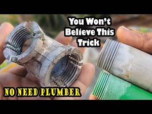 How to Make Thread Cutter at Home Easily | PVC Pipe Thread Cutting Machine | Dream Finder