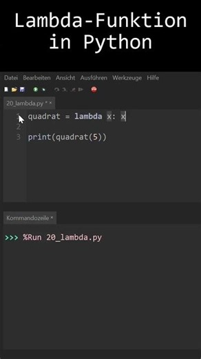 Lambda Functions in Python | Simple Example