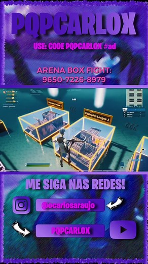 Intense Arena Box Fight in Fortnite Creative