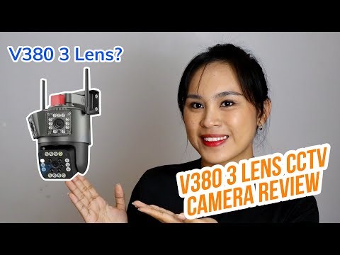 V380 3 Lens CCTV Camera? Watch First Unboxing and Review