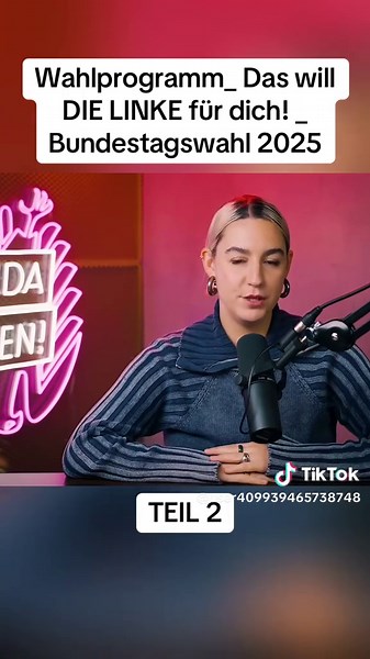 Wahlprogramm_ Das will DIE LINKE für dich! _ Bundestagswahl 2025 - TEIL 2 #wahlprogramm #dielinke #bundestagswahl #2025 #viraldeutschland