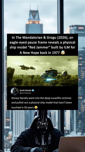 The 1977 Easter Egg In The Mandalorian Movie #starwars