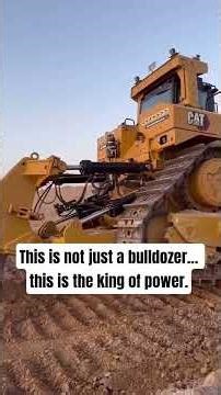 This CAT D11 Is Pure Power and Beauty Combined 😳 #heavyequipment #bulldozer #caterpillar #mining
