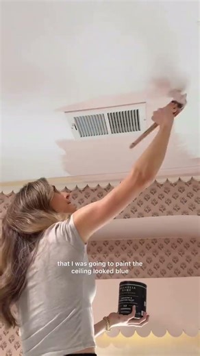 Ceiling Upgrade Idea | Adding Scalloped Trim & Painting a Statement Ceiling