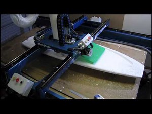 Machine Shaping a 6 Foot 4 Inch Swallow Tail Surfboard.mp4