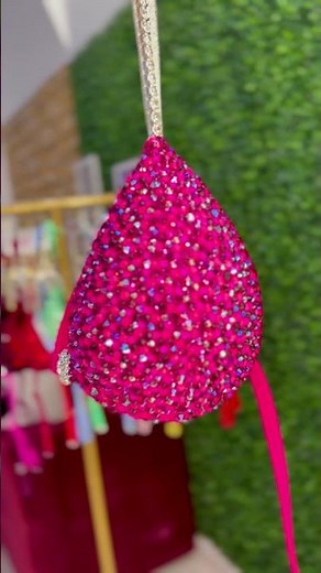 Dragon Fruit bikini fitnes by anestezia-shop #diamond #handmade #fashion