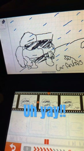 Fifteen animation using flipnote!!