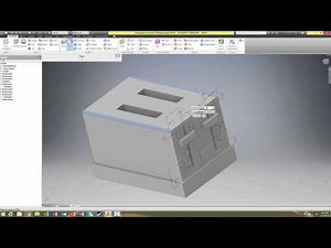 Designing a Toaster in Autodesk Inventor - Timelapse