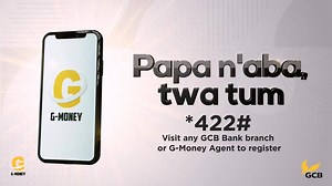 196 reactions · 72 shares | G-Money is a mobile money platform that facilitates the transfer of funds from one account (bank account or mobile wallet) to another, as well as the purchase of items and services, whether physical or electronic using a mobile device. Visit any G-Money agent or GCB Bank to register. #GMoney #PapaNaba | GCB Bank PLC | Facebook