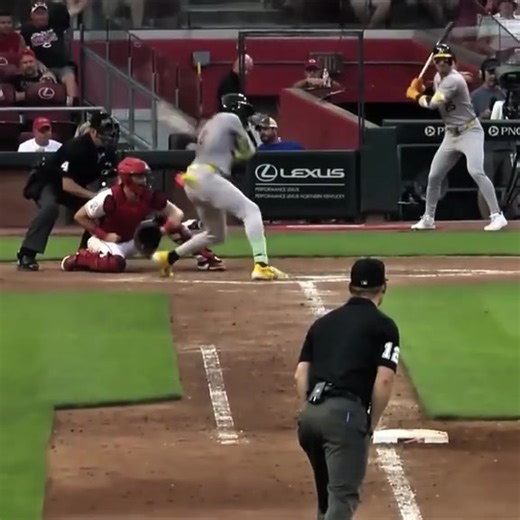 Lawrence Butler scream is so scary #fyp #baseball #edit #butler #athletic