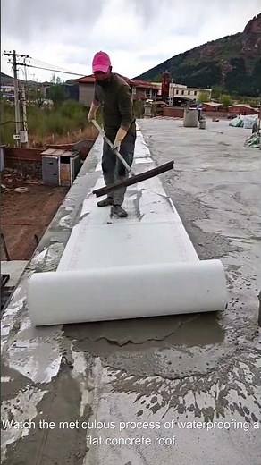 Flat Roof Sealing and Waterproofing Process
