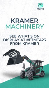Kramer-Werke GmbH return to #FTMTA23. Check out what's on display below👇 ➡KT407 Telehandler ➡Smart Attach KL35.8T ➡KL55.8T Telescopic Wheel Loader ➡KT144 Mini Telehandler 📍Reminder of show details: Wednesday 5th & Thursday 6th of July at Punchestown Event Centre, Naas, Co. Kildare #FTMTA23 #AgriMachinery #FarmMachinery #Farm365 #IrishFarming #IrishAg #Telehandler | Farm Tractor and Machinery Trade Association Ltd. (FTMTA)