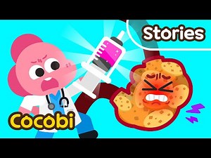 Cocobi Hospital Play | Episode 3 - Jack Jack Has a Stomachache | Kids Cartoon | Cocobi