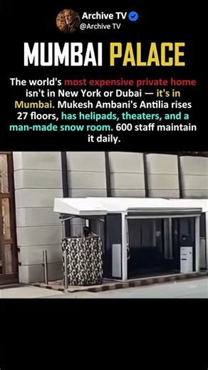 THE $2 BILLION HOME WITH A SNOW ROOM