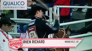 300 reactions · 81 shares | Utah All-Around Athlete Rhen Richard of Roosevelt, UT strikes his first payday after shaving his beard between rounds 2 and 3 at the 2015 Canadian Finals Rodeo. Last night Rhen went 7.8 seconds in round three to take the lead until the last calf roper beat him out with a 7.7 second run, but with a 2nd place he still picked up $9,000 on his way to 3 more round places. | Rodeo Athletes | Facebook