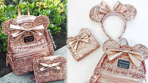 1.2M views · 6.7K reactions | Disney now has ROSE GOLD sequined backpacks and we need one STAT! | Clevver | Facebook