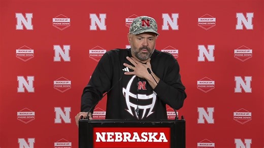 � Las Vegas Bowl Media Availability with Coach Rhule players | Nebraska Football