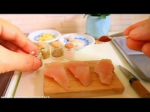 COOKING Sound HERBS CHICKEN & ROASTED POTATOES Mini FOOD ASMR