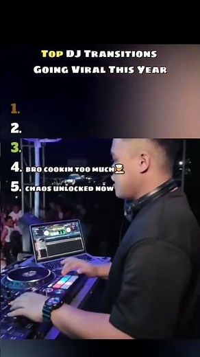 Best DJ transitions going viral this year