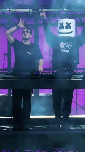 Martin Garrix b2b Marshmello live today on YouTube!! ❤️❤️