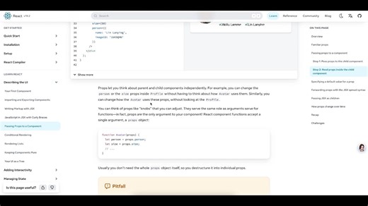 Passing Props to a Component