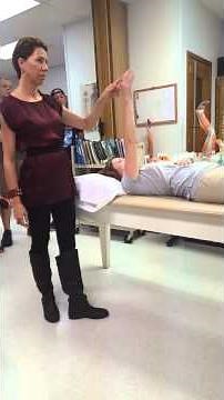 Manual muscle test MMT triceps elbow extensors Dr. Bryan - Physical Therapist