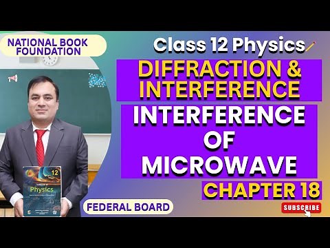 Interference Of Microwave | DIFFRACTION & INTERFERENCE | Physics 12 | NBF | FBISE | Lec 3