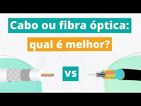 INTERNET FIXA CABO ou FIBRA ÓTICA | Qual a melhor?