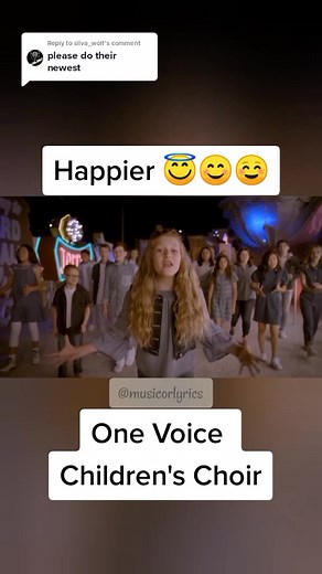 Replying to @sliva_wolf Happier #Marshmello ft #Bastille #cover #foryou #musicorlyrics #amfamousworldwide #parelleltv #onevoicechildrenschoir