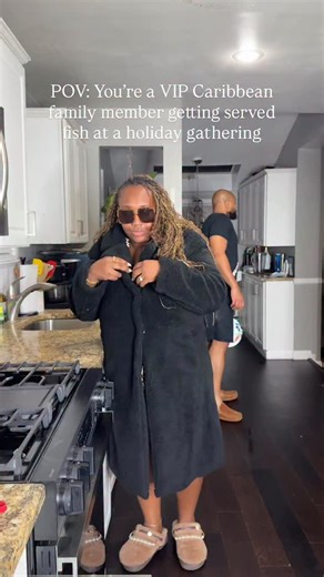 Helena Faustin on Instagram: "Why do our Caribbean people do this? 🤣 And they always come to the dinner table with their smug selves! Well I’m breaking the generational curse and putting the fish out on the spread! The lambi (conch) too! 🤣"